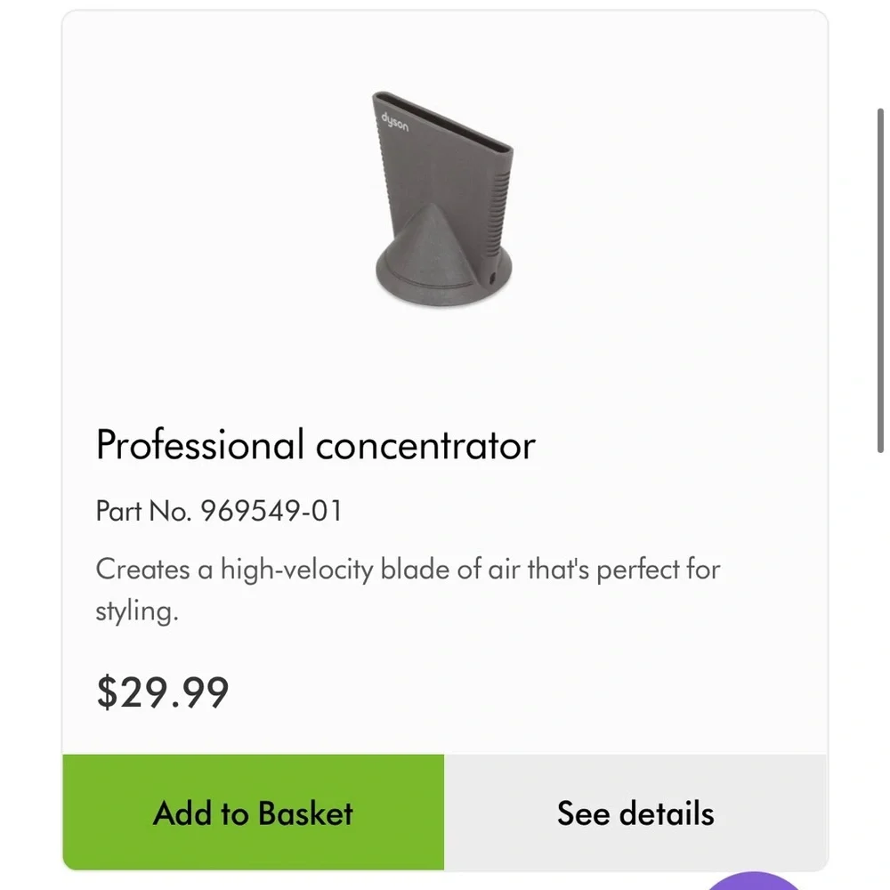 Dyson Supersonic Professional Concentrator (2 count)